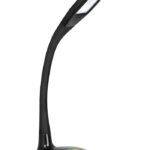 Activejet Lampe de bureau LED VENUS BLACK avec base RGB