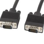 Lanberg CA-VGAC-10CC-0030-B câble VGA 3 m VGA (D-Sub) Noir