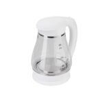Adler AD 1274 B Bouilloire électrique 1,7 L Blanc, Transparent 2200 W