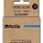 Actis KB-223C encre (remplacement Brother LC223C ; Standard ; 10 ml ; bleu)