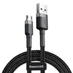 Câble Micro USB Baseus Cafule 2.4A 1m (gris/noir)
