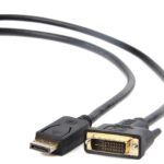 Gembird CC-DPM-DVIM-6 câble vidéo et adaptateur 1,8 m DisplayPort DVI Noir
