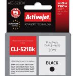 Activejet Encre ACC-521BN (Canon CLI-521Bk remplacement ; Suprême ; 10 ml ; noir)