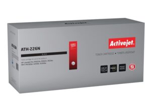 Activejet Cartouche de toner ATH-226N (remplacement HP 226A CF226A ; Supreme ; 3100 pages ; noir)