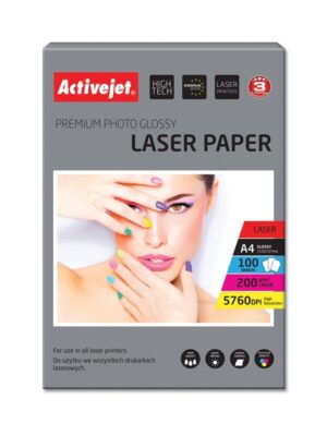 Activejet Papier brillant AP4-200G100L (A4 ; 100 copies)