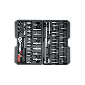 Jeu de clés YATO 56 pièces 1/4" 14501