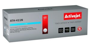 Activejet ATH-411N (remplacement HP 305A CE411A ; Supreme ; 2600 pages ; bleu)