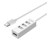UNITEK Y-2146 hub & concentrateur USB 2.0 480 Mbit/s Blanc