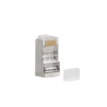 Lanberg PLS-6000 connecteur de fils RJ-45 Acier inoxydable, Transparent