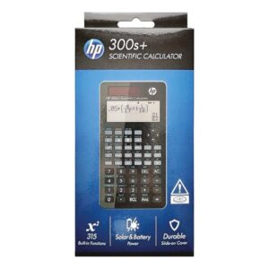 Calculatrice scientifique HP-300SPLUS/INT BX 315 fonctions noir