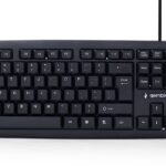 Gembird KB-U-103 clavier USB Anglais américain Noir