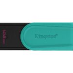 Kingston Technology DataTraveler 128GB Portable USB 3.2 Gen 1 Exodia S (Noir/Turquoise)