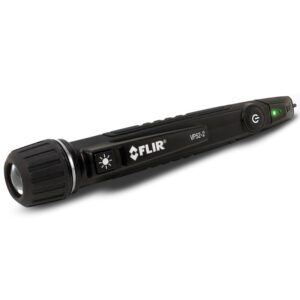 FLIR VP52-2 Tester di tensione senza contatto CAT IV 1000 V LED, Vibrazione, Acustico Poche Noir