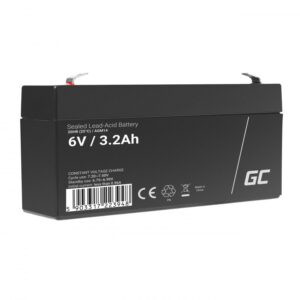 Green Cell AGM14 Batterie de l'onduleur Sealed Lead Acid (VRLA) 6 V 3,2 Ah
