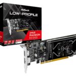 Carte graphique. ASROCK RX 6400 LP 4GB