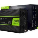 Green Cell INV11 adaptateur de puissance & onduleur Auto 2000 W Noir