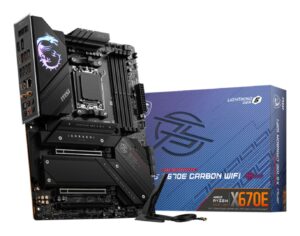 MSI MPG X670E CARBON WIFI carte mère AMD X670 Emplacement AM5 ATX