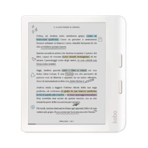 Rakuten Kobo Libra Colour Liseuse Écran tactile 32 Go Wifi Blanc