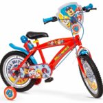 Vélo enfant 16" Paw Patrol Rouge 1678 NOUVEAU TOIMSA