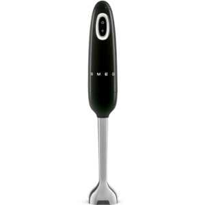 Smeg HBF11BLEU blender Mélangeur par immersion 700 W Noir, Acier inoxydable