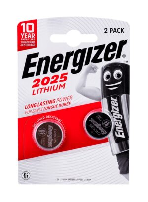Pile spéciale Energizer CR2025/2 3V Eco