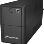PowerWalker VI 850 SH FR alimentation d'énergie non interruptible Interactivité de ligne 0,85 kVA 480 W 2 sortie(s) CA