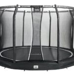 Premium Ground Combo 366cm Trampoline Noir