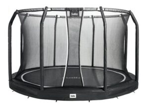 Premium Ground Combo 366cm Trampoline Noir