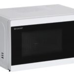 Sharp YC-MG02E-W micro-onde Comptoir 20 L 800 W Bleu, Blanc