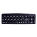Esperanza EK129 Clavier QWERTY USB Anglais britannique Noir