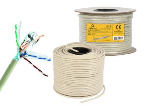 Gembird CAT6 FTP 100m câble de réseau Gris F/UTP (FTP)