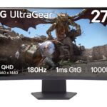 LG 32GS60QC-B écran plat de PC 80 cm (31.5") 2560 x 1440 pixels Quad HD Noir