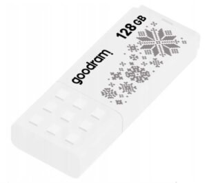 Goodram UME2 Winter lecteur USB flash 128 Go USB Type-A 2.0 (UME2-1280W0R11-WI) Blanc