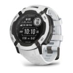Garmin Instinct 2X Solar 2,79 cm (1.1") MIP 50 mm Numérique 176 x 176 pixels Écran tactile Blanc GPS (satellite)