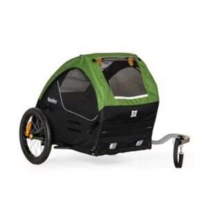 Burley Tail Wagon Porte-chien Noir, Vert