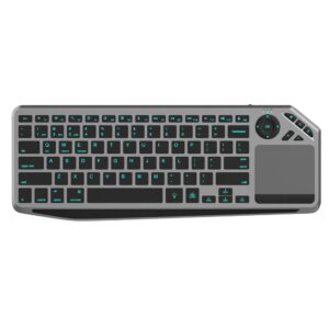 Techly ICTB9801TB clavier Universel RF sans fil + Bluetooth QWERTY Anglais américain Noir