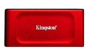 Kingston Technology 1To SSD externe XS1000 USB 3.2 Gen 2, Rouge