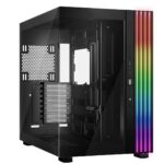 be quiet! Light Base 900 DX Noir | Boîtier PC ARGB vitré, Mini ITX / Micro ATX / ATX / E-ATX / XL-ATX