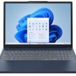 Lenovo IdeaPad Slim 5 15ARP10 AMD Ryzen™ 5 7533HS Ordinateur portable 38,9 cm (15.3") WUXGA 16 Go LPDDR5x-SDRAM 512 Go SSD Wi-Fi 6 (802.11ax) Windows 11 Home Cosmic Blue