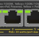 NETGEAR 8-Port Gigabit Ethernet PoE+ Plus Switch (GS308EP) Géré L2/L3 Gigabit Ethernet (10/100/1000) Connexion Ethernet, supportant l'alimentation via ce port (PoE) Noir