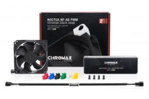 Noctua NF-A8 PWM CH.BK.S ventilateur, refroidisseur et radiateur Boitier PC 8 cm Noir