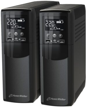 PowerWalker VI 600 CSW FR Interactivité de ligne 0,6 kVA 360 W 4 sortie(s) CA