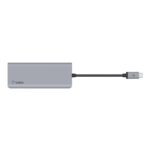 Belkin AVC009btSGY Hub USB 3.2 Gen 1 (3.1 Gen 1) Type-C Argent