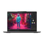 Lenovo Yoga 7 2-in-1 AMD Ryzen™ 7 8840HS Hybride (2-en-1) 35,6 cm (14") Écran tactile WUXGA 16 Go LPDDR5x-SDRAM 512 Go SSD Wi-Fi 6E (802.11ax) Windows 11 Home Gris