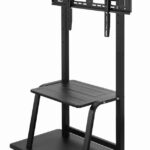 Gembird TVS-100F-01 montage des affichages de messages 2,54 m (100") Noir