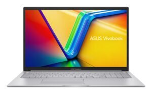 ASUS Vivobook 17 X1704VA-AU625W Intel® Core™ i5 i5-1334U Ordinateur portable 43,9 cm (17.3") Full HD 16 Go DDR4-SDRAM 512 Go SSD Wi-Fi 6E (802.11ax) Windows 11 Home Argent