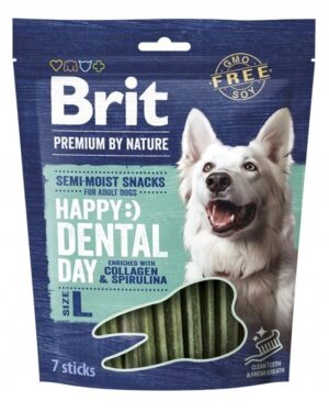 BRIT Premium Dog Snack Dental L - friandise pour chien - 250g