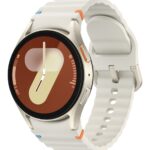 Samsung Galaxy Watch7 3,3 cm (1.3") AMOLED 40 mm Numérique 432 x 432 pixels Écran tactile 4G Crème Wifi GPS (satellite)