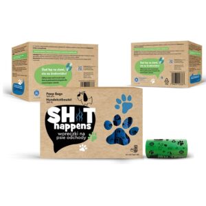 RESACO Bio sacs à excréments compostables – 24x15 pcs