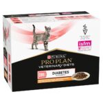 PURINA Pro Plan Veterinary Diets DM St/Ox Diabetes Management - nourriture humide pour chat - 10 x 85g